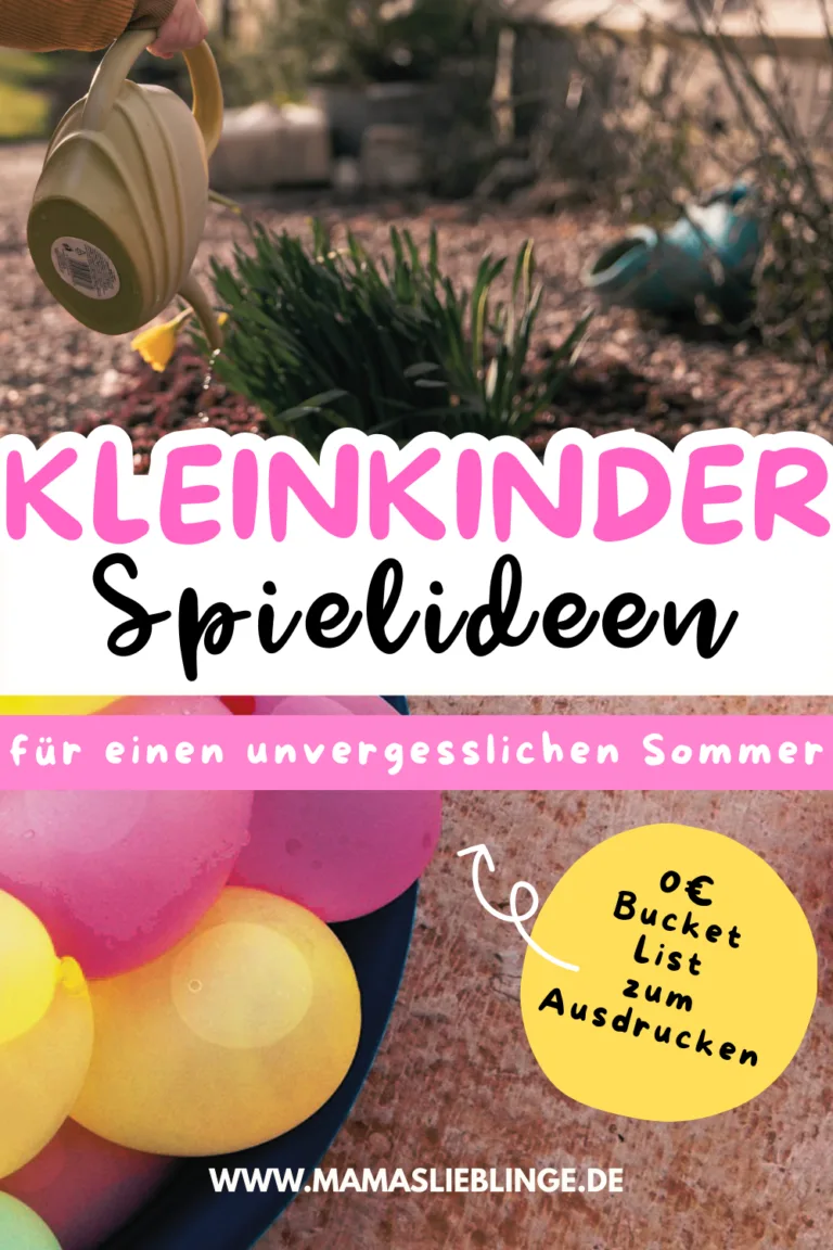 Kleinkind Aktivitäten Sommer Beschäftigungsideen 1