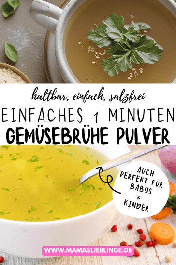Rezept-Gemuesebruehe-Pulver-selber-machen in einer Minute Gemüsebrühe Pulver ohne Salz und Zusatzstoffe einfach
