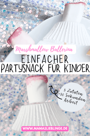 schneller Partysnack Für Kinder einfach Ballerina