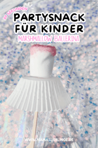 Einfacher Partysnack Für Kinder Ballerina (4)