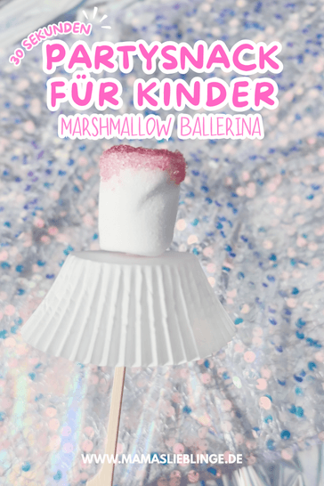 einfacher-Partysnack-fuer-Kinder-zauberhafte-Ballerina in 30 Sekunden einen außergewöhnlichen Snack für Kinder