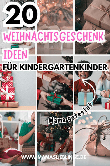 Weihnachtsgeschenke für Kita Kinder Geschenkideen Kindergartenkind